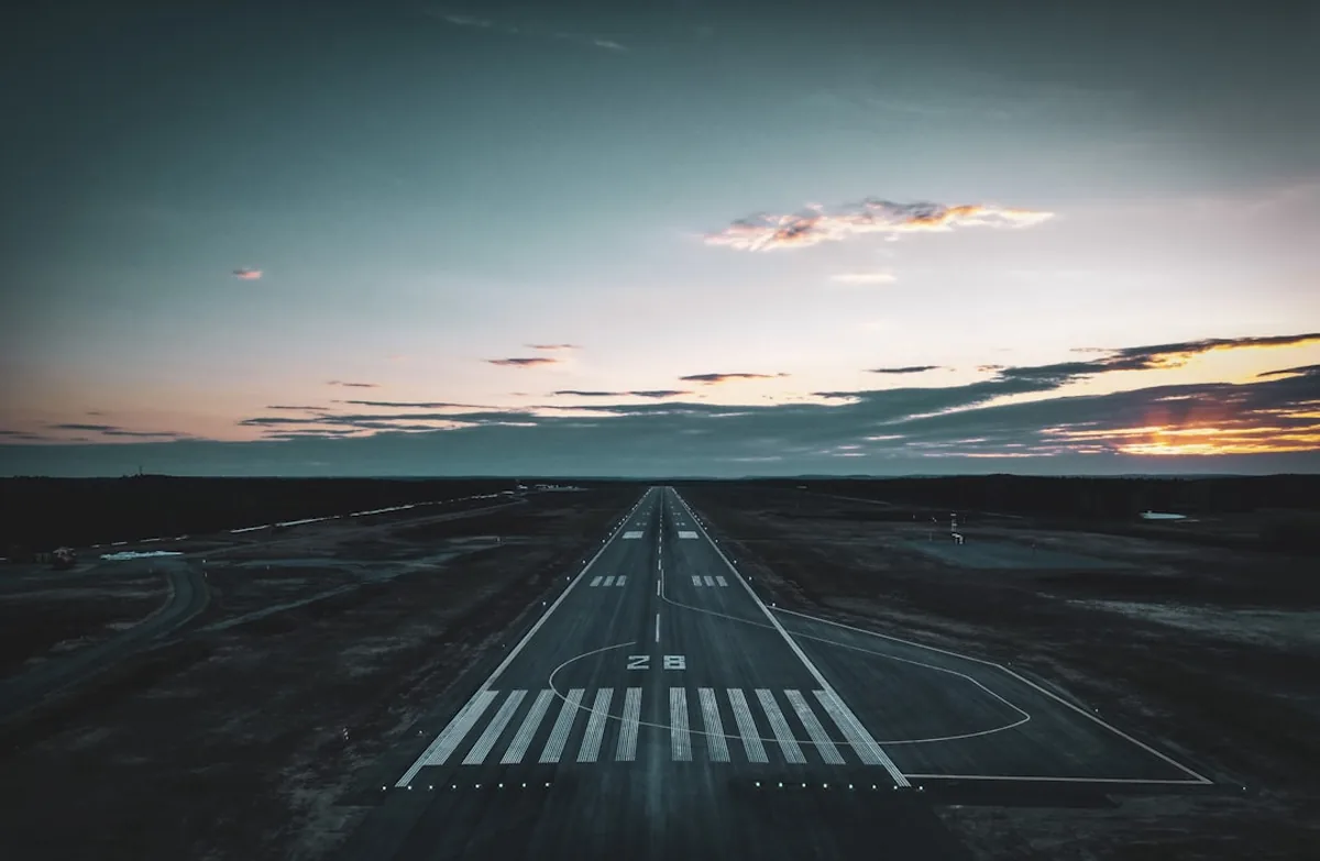 Airplane Runway Aerial — North Bali Airports