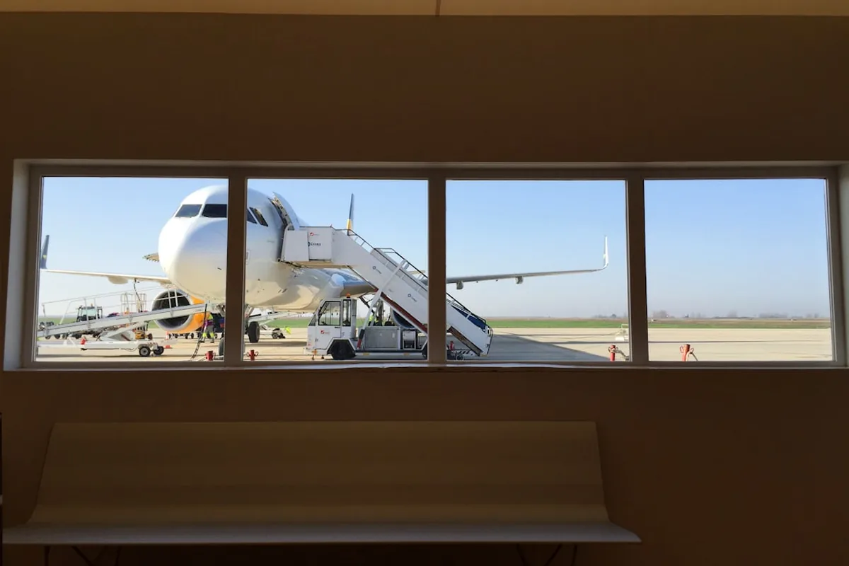 Airport Airplane Window — North Bali Airports